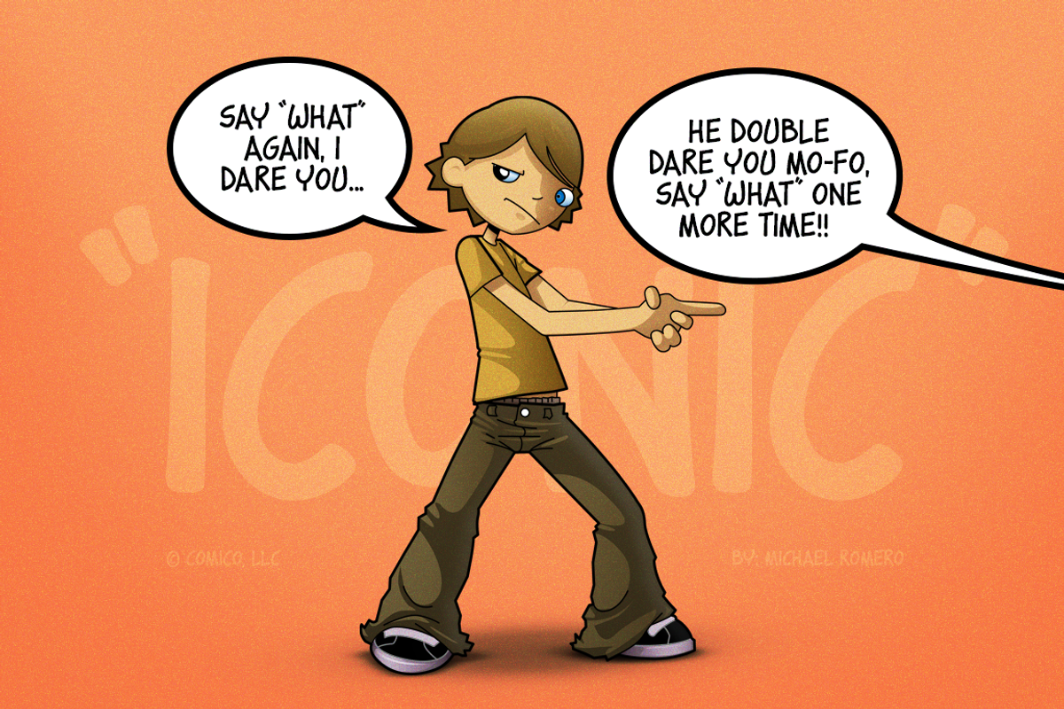Comico Dialogue, a Script Font by DonMarciano (Photo 4 of 5)