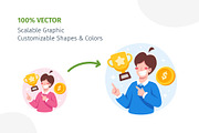 Jualin Marketing Illustration, a Work Illustration by Bilicube Studio (Thumbnail 2 of 4)