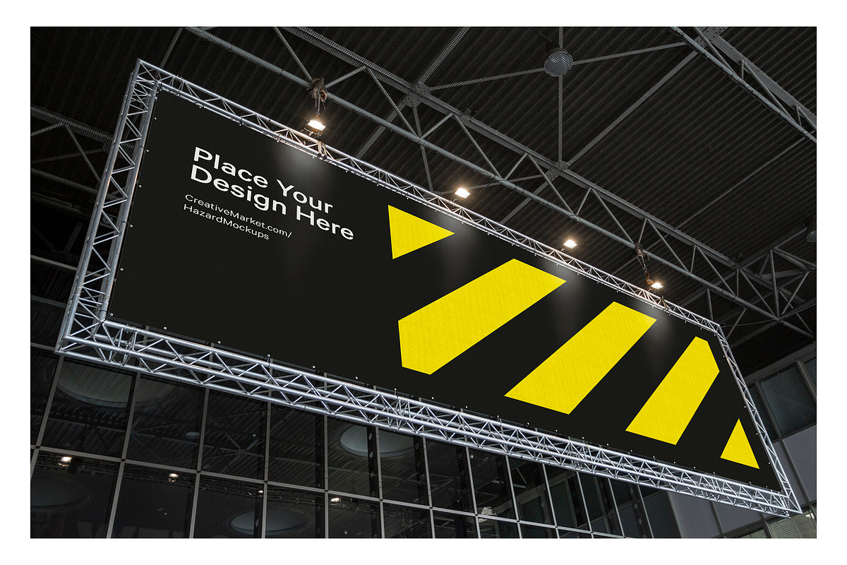 Event Frame Banner Mockup, a Print Template by HAZARD MOCKUPS (Photo 5 of 8)