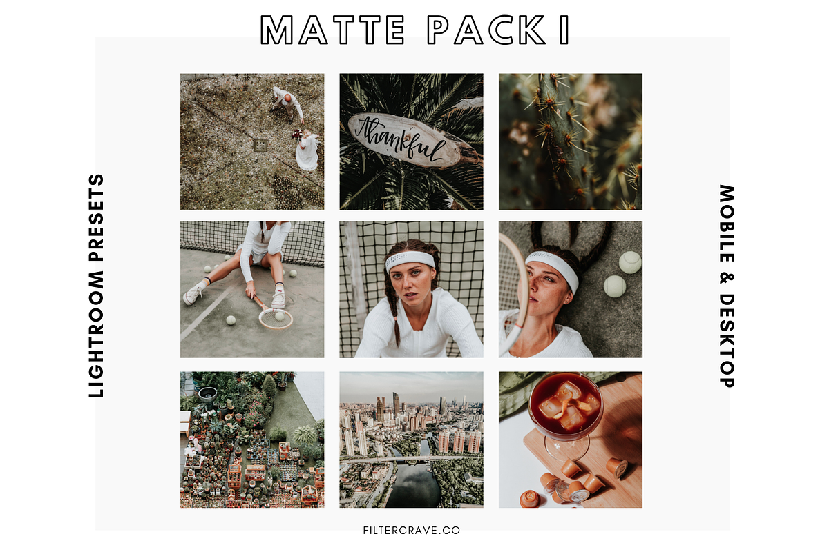 Matte Mobile Lightroom Presets I preview 2
