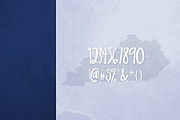 Bluegrass, a Font by OnTheSpotStudio (Thumbnail 4 of 4)