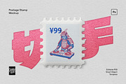 Postage Stamp Photoshop Mockup, a Merchandise Mockup by Creative Veila (Thumbnail 4 of 5)