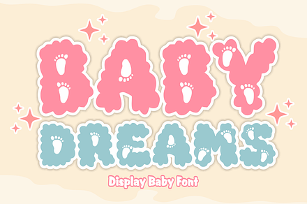 Baby Dreams - Baby Font Types