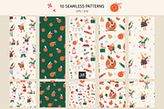 Merry Little Elves Collection, a Seasonal Illustration by avdnadi (Thumbnail 7 of 10)