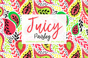 Paisley floral pattern, a Pattern Graphic by Polanika (Thumbnail 1 of 7)