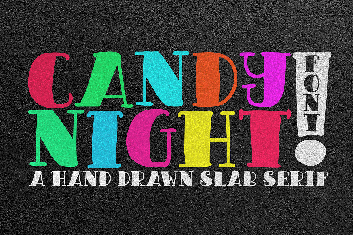 CANDY NIGHT FONT