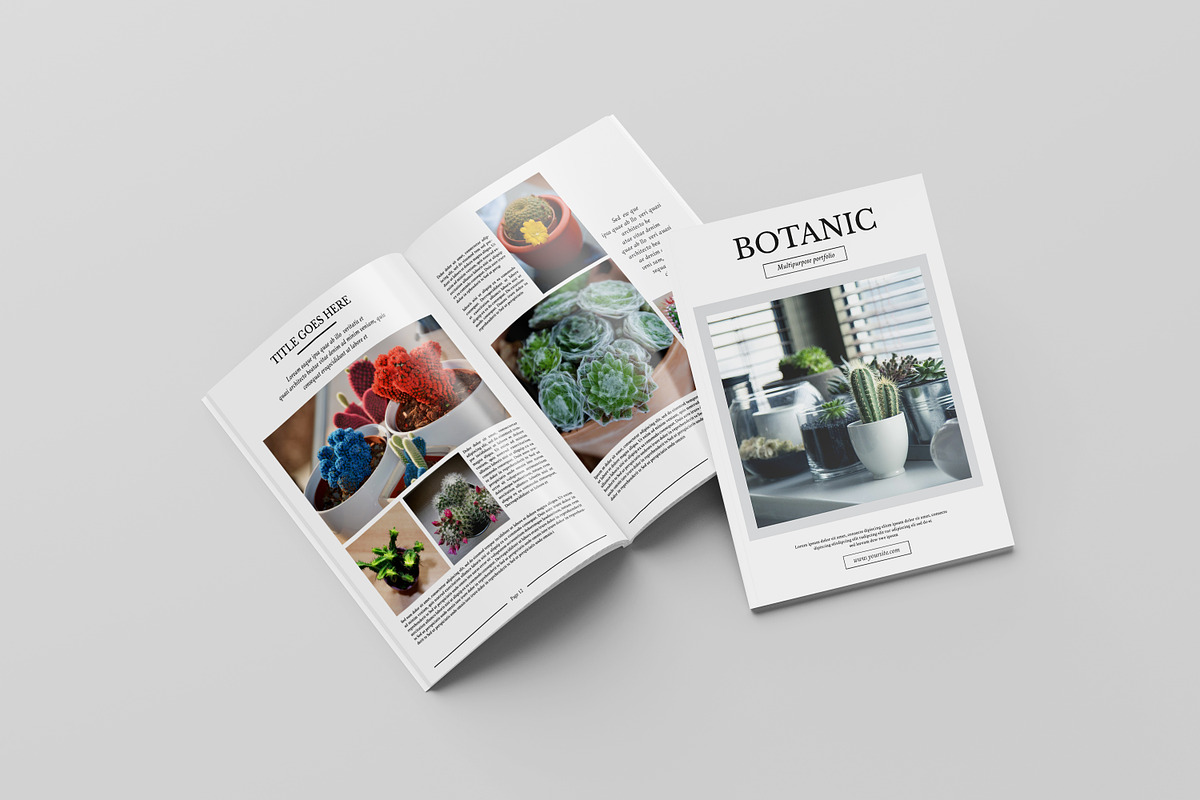 Botanic Portfolio, a Brochure Template by Template Shop (Photo 6 of 11)