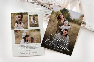 Christmas Card Template CC196