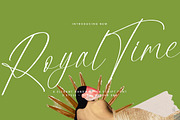 Royal Time, a Handwritten Font by Integritype Studio (Thumbnail 1 of 15)