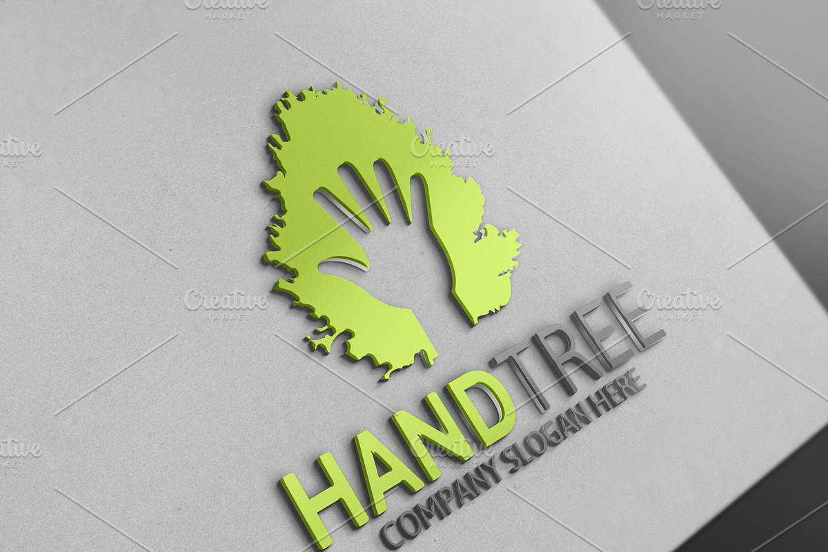 Hand Tree Logo, a Branding & Logo Template by Josuf Media (Photo 1 of 7)