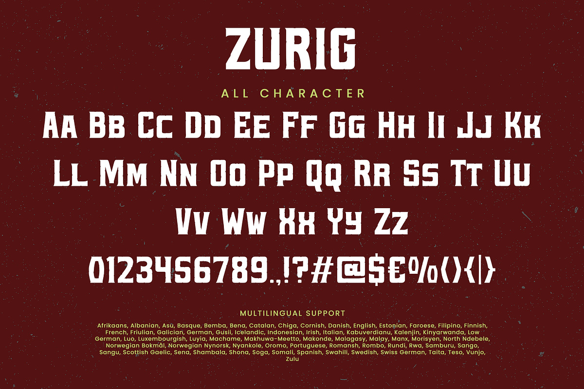 Zurig, a Blackletter Font by HATFSTUDIO (Photo 8 of 8)