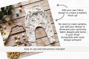 Flatlay Realistic Leggings Mock UP, a Bottom Mockup by Evelyns Illustrations (Thumbnail 4 of 4)