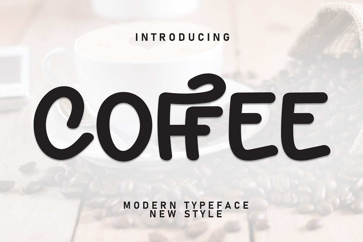 Coffee | Script Font, a Script Font by Scratchones (Photo 1 of 9)