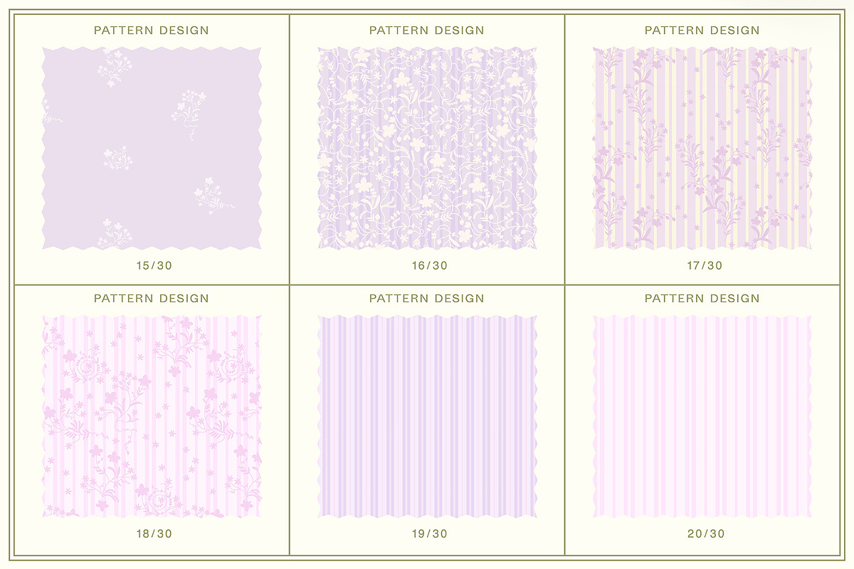 Regencycore. Floral Patterns, a Pattern Graphic by NKTN (Photo 7 of 11)
