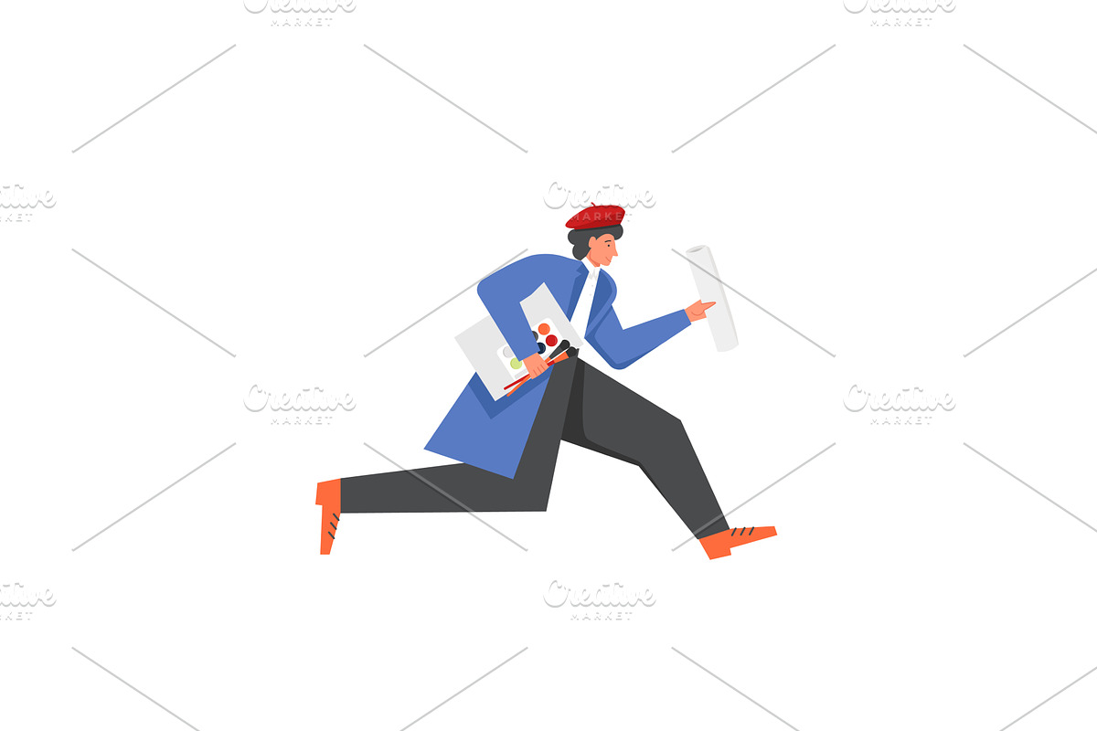 Art creation, vector flat style, an Object Illustration by Sky Pics Studio