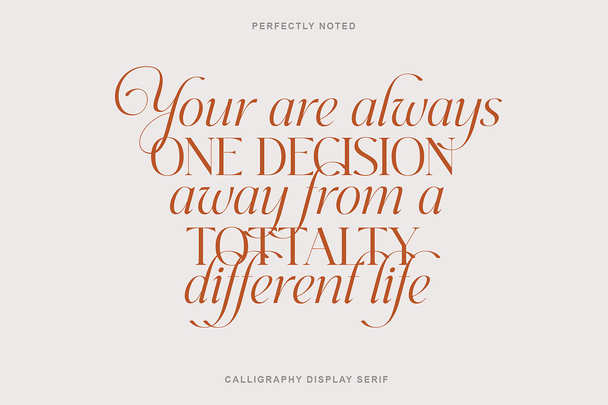 Perfectly Noted, a Serif Font by INKSUN™ (Photo 5 of 7)