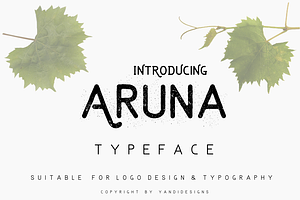 Aruna Typeface