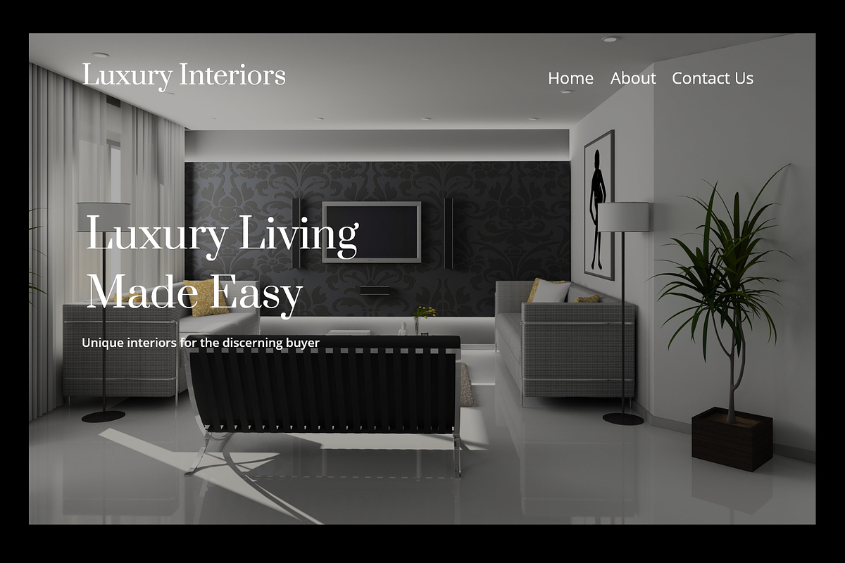 Easy living landing page for AdobeXD, an UI Kit Template by NeptuneDesign (Photo 1 of 6)