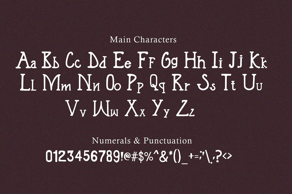 Olivia - A playful retro serif font, a Serif Font by Waterystrokes (Photo 2 of 5)