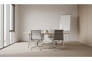 Minimalist modern office meeting, an Architecture Photo by Igor Tichonow
