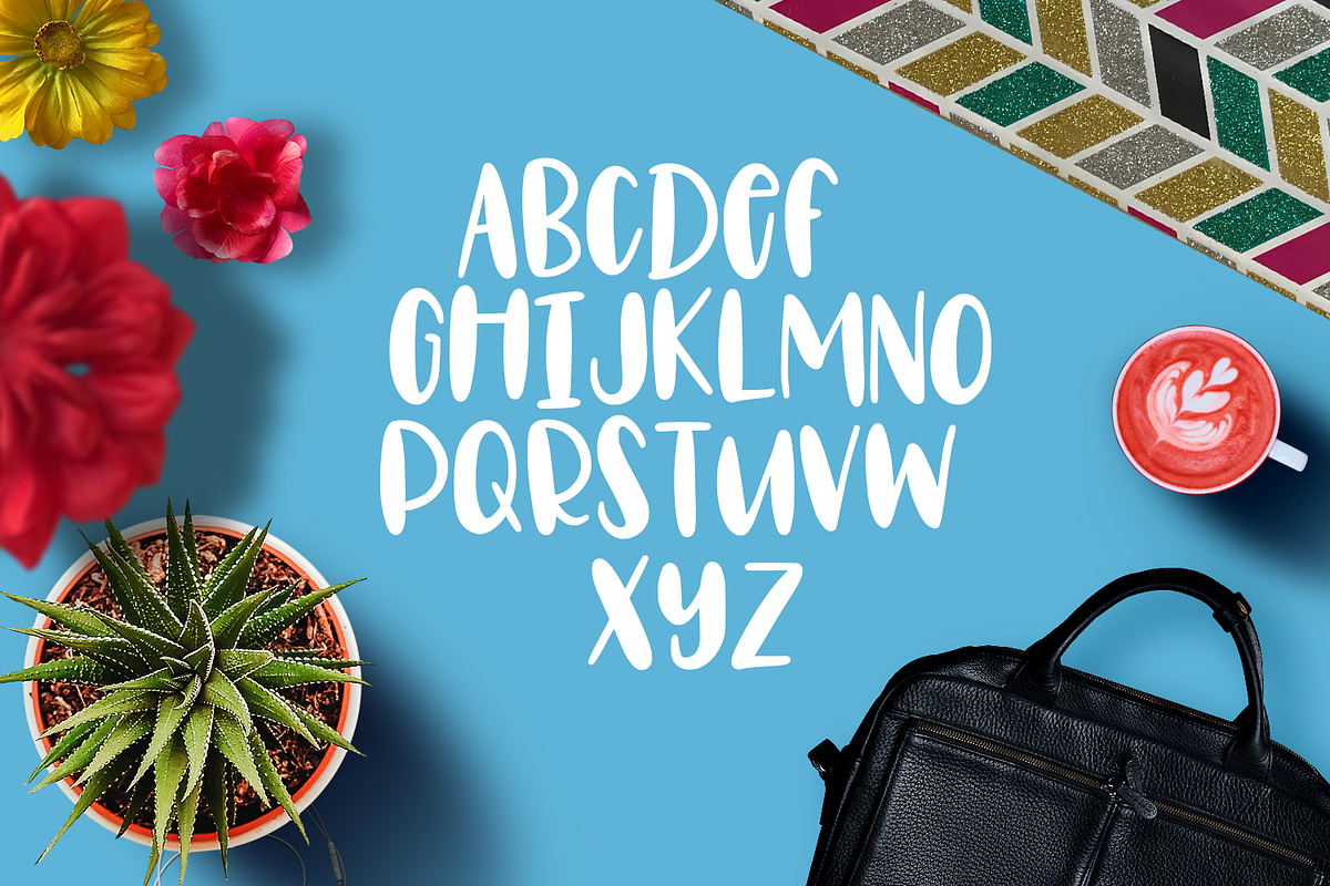 Wild Children - Hand Lettered Font preview 5