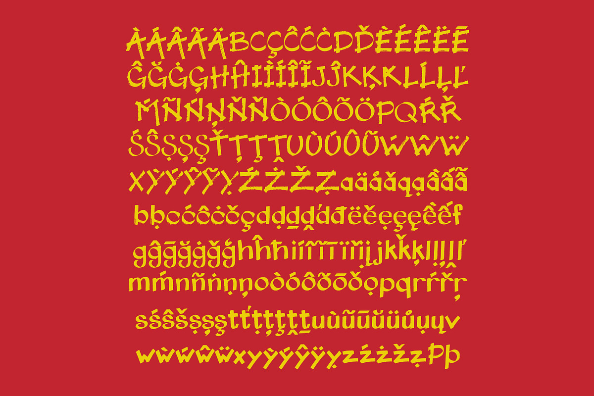 Activate! - blocky handwritten font, a Handwritten Font by Font Infusions (Photo 9 of 13)