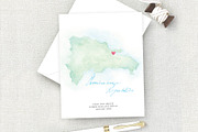 Watercolor Map of Dominican Republic, a Graphic by Beloved Paper (Thumbnail 6 of 6)