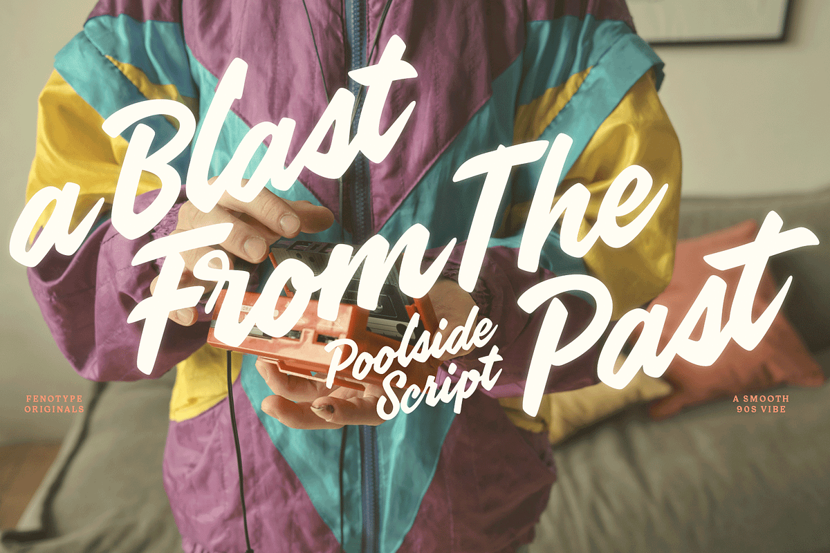 Poolside Brush Script, a Script Font by Fenotype (Photo 11 of 14)