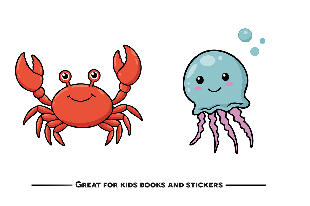 Cute Animal Vector Collection, an Animal Illustration by Redmixx Design (Photo 2 of 6)