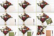 Set Mockups. FLOWERS, a Print Template by Mockups4you (Thumbnail 2 of 6)