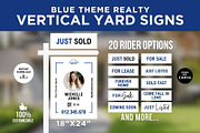 Real Estate Yard Sign Template Canva, a Marketing Template by CreativeVinesStore (Thumbnail 1 of 6)