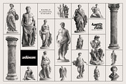 MARBLED CLASSICS Vintage Graphics, an Object Graphic by angelainthefields (Thumbnail 6 of 13)