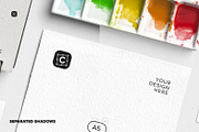 Watercolor Paper Mockup Layout, a Product Mockup by Custom Scene (Thumbnail 9 of 10)