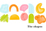 Modern Groove Shapes and Strokes, a Shape Add-On by Dear Darling Design (Thumbnail 4 of 10)