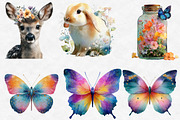 Magical Spring Garden Clipart, an Illustration by Designworld (Thumbnail 4 of 6)