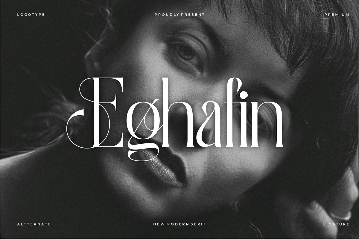 Eghafin || Elegant Serif Font, a Serif Font by Ermedia Studio (Photo 1 of 10)
