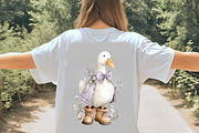 Silly Goose Clipart Spring, an Illustration by Digital Artistic99 (Thumbnail 9 of 11)