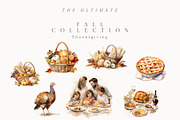 Autumn & Halloween Watercolor Fall, a Seasonal Illustration by Lana Elanor (Thumbnail 13 of 14)
