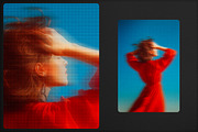 Hologram Portrait Effect, a Layer Style Add-On by Milka (Thumbnail 5 of 6)