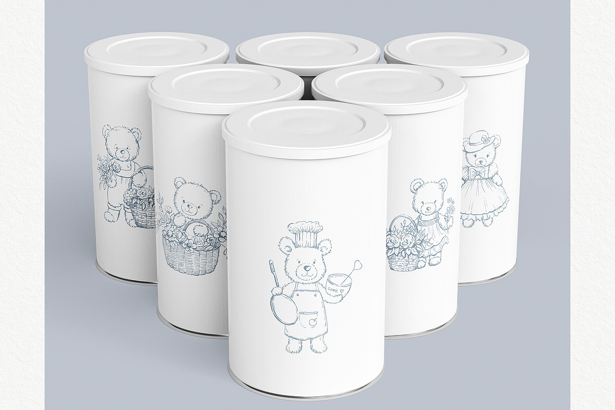 Vintage nursery clipart bundle, an Object Illustration by Sensual Art (Photo 10 of 13)