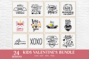 Kids Valentines Day svg bundle, an Object Graphic by Peachycottoncandy (Thumbnail 4 of 4)
