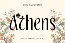 CS Athens – Elegant Font