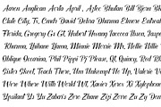 Mathilda, a Script Font by Reza Studio (Thumbnail 8 of 10)