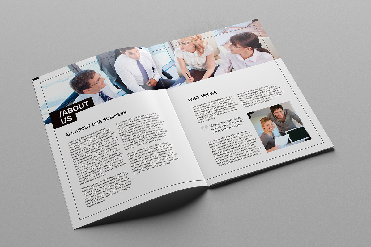 Multipurpose A4 Business Brochure, a Brochure Template by INTERARTIVITY (Photo 14 of 23)