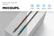 Pencil Mockup, a Pens & Pencil Mockup by megostudi0 (Thumbnail 5 of 6)