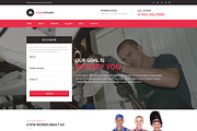 David Repairs PSD Website Template, a Websites & App Template by WebbyTemplates (Thumbnail 2 of 4)
