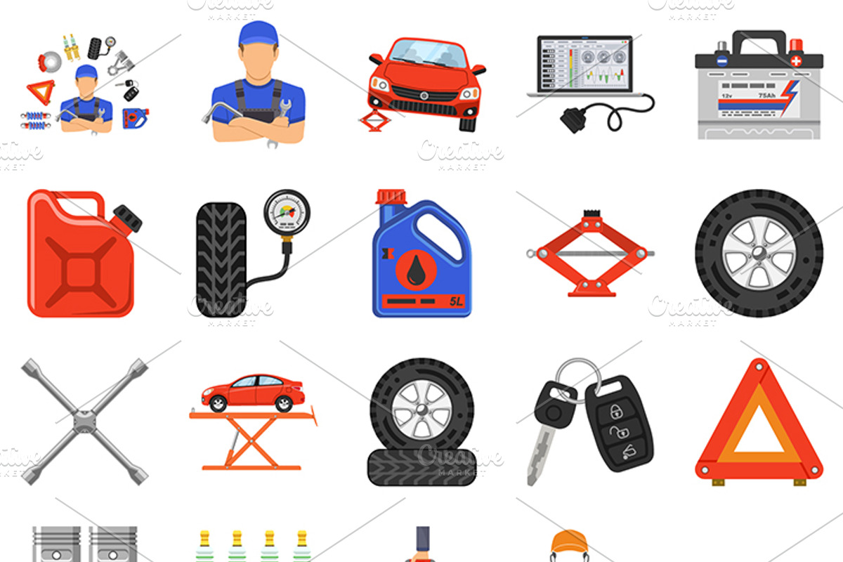 Car Service concept, an Object Graphic by TAlex