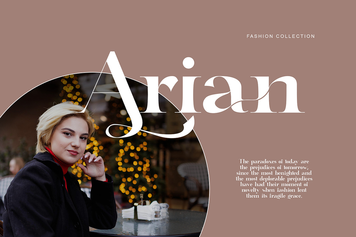 Fankown Unique Ligature Serif, a Serif Font by Humaira_std (Photo 3 of 9)