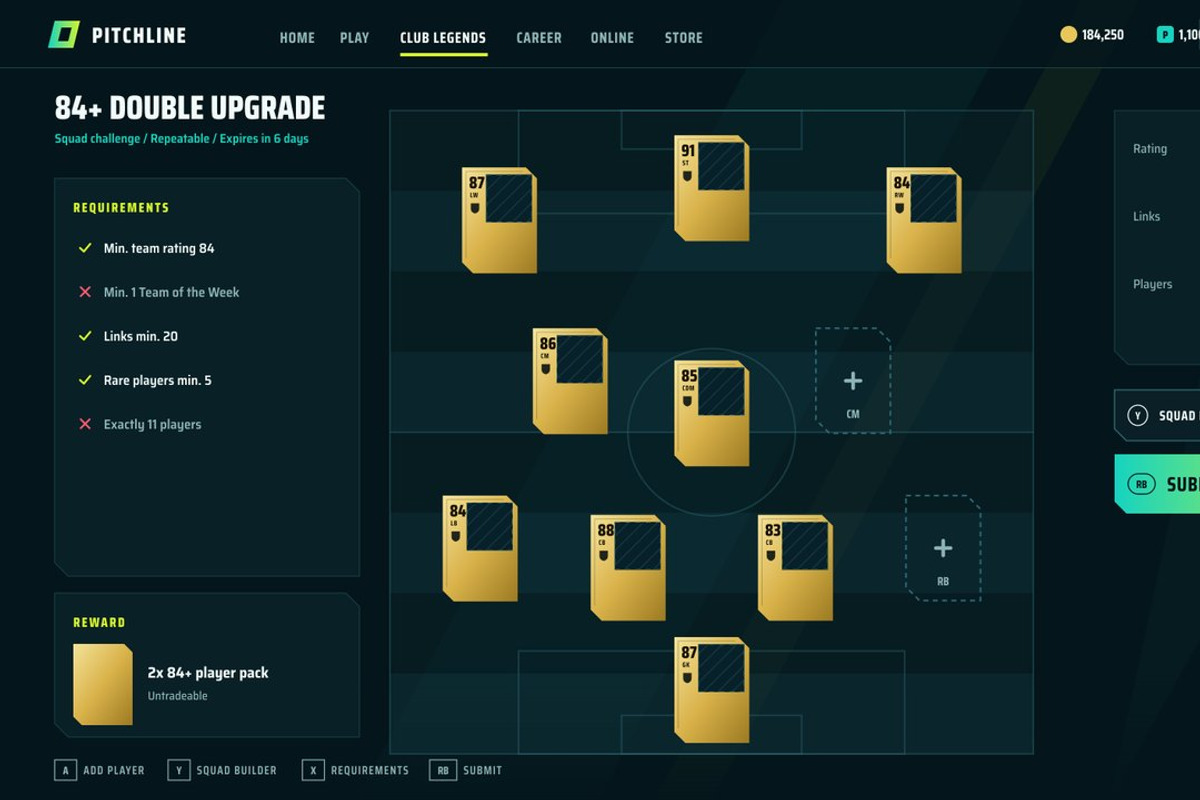 Football Game UI Kit, 100 Screens, an UI Kit Template by pawellpi (Photo 61 of 117)