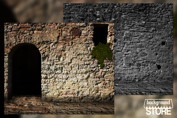 Medieval Stone Wall preview 4